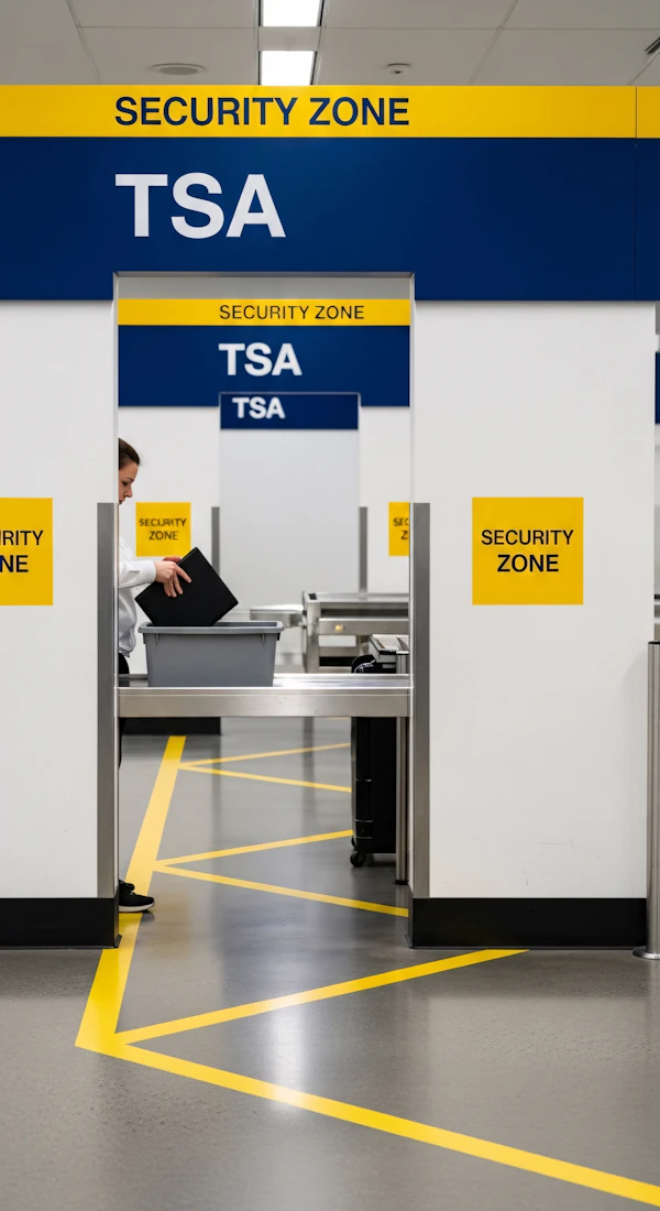 TSA Security Checkpoint
