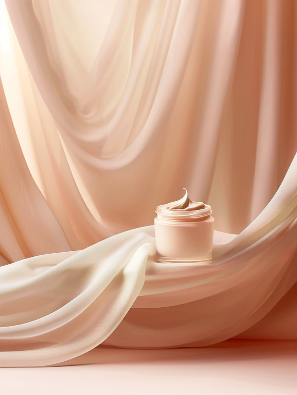 Elegant Cream Display