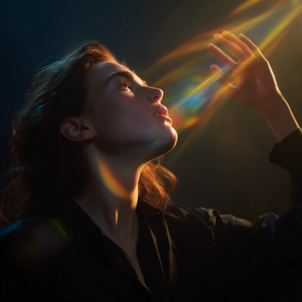Ethereal Light Portrait