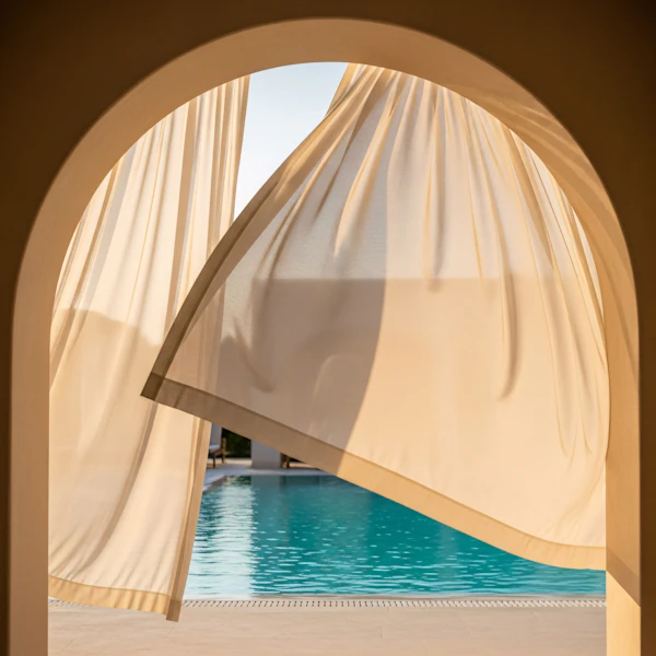 Serene Pool View