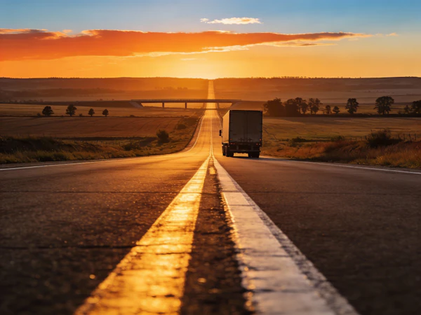 Sunset Road Journey