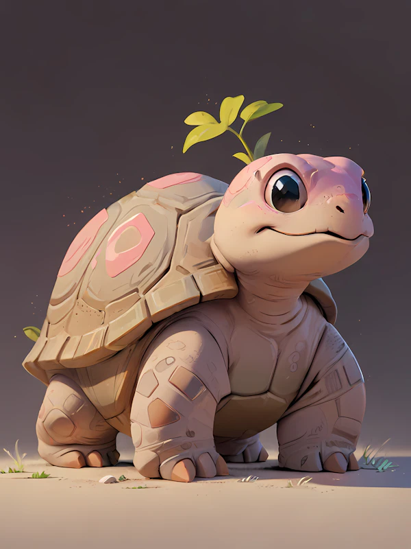 Cartoon Tortoise Art