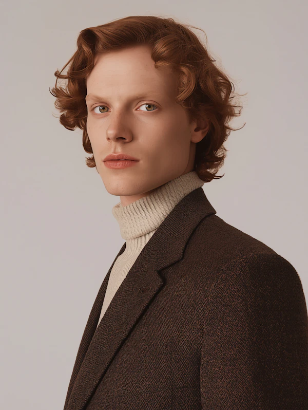 Portrait of Red-Haired Man