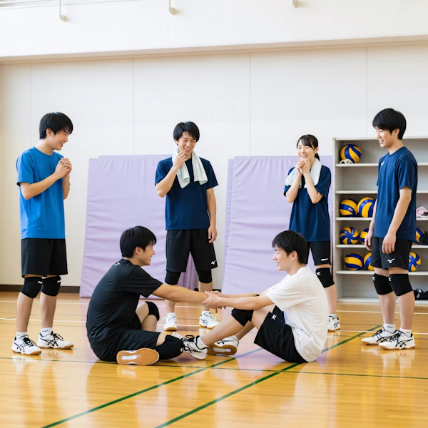 Team Volleyball Practice