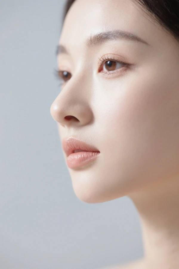 Asian Woman Side Profile