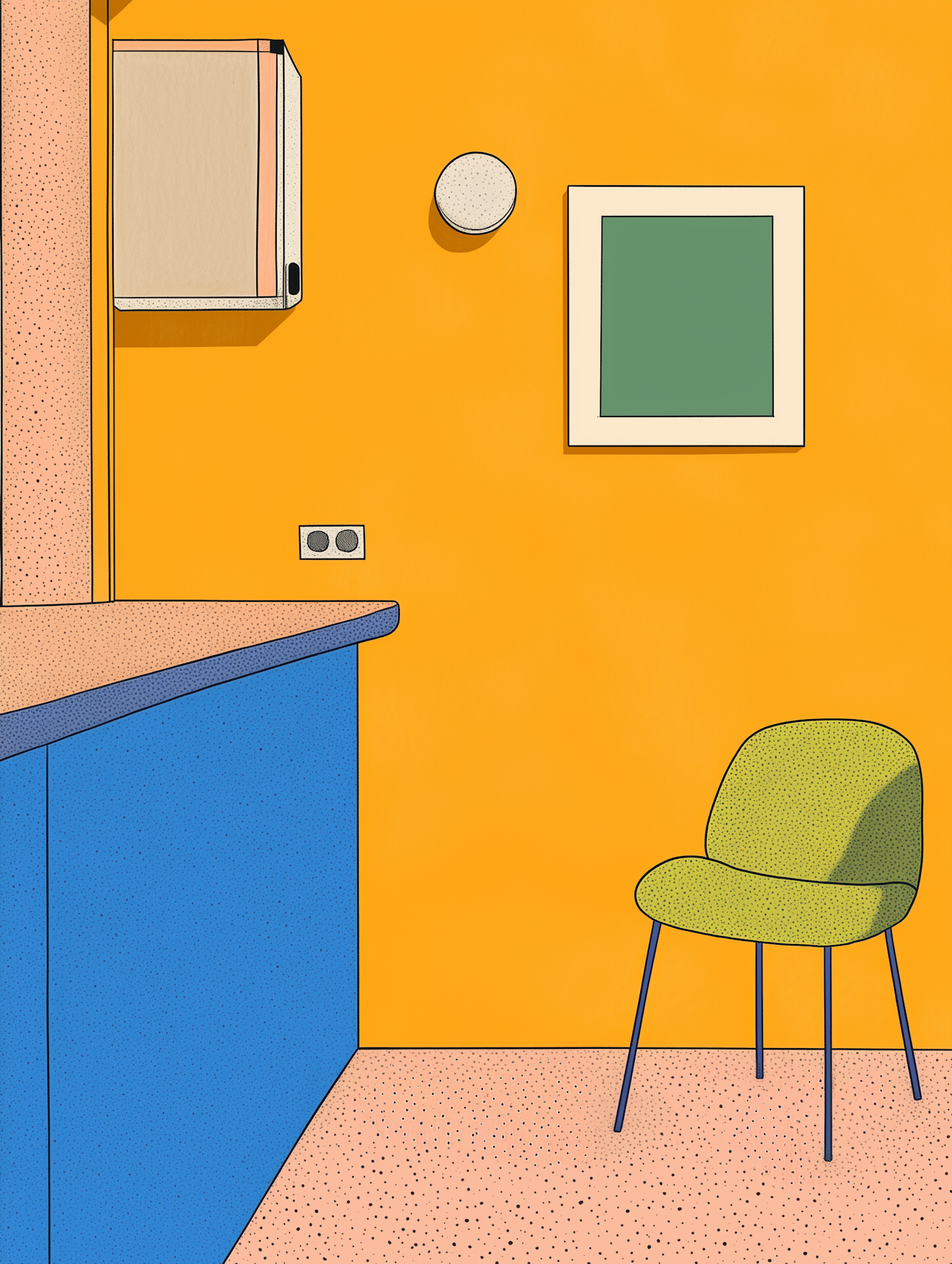 Minimalist Interior Scene