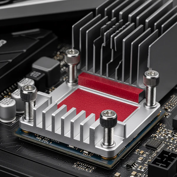 Close-Up of Motherboard