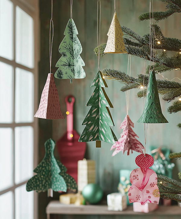 Festive Paper Ornaments