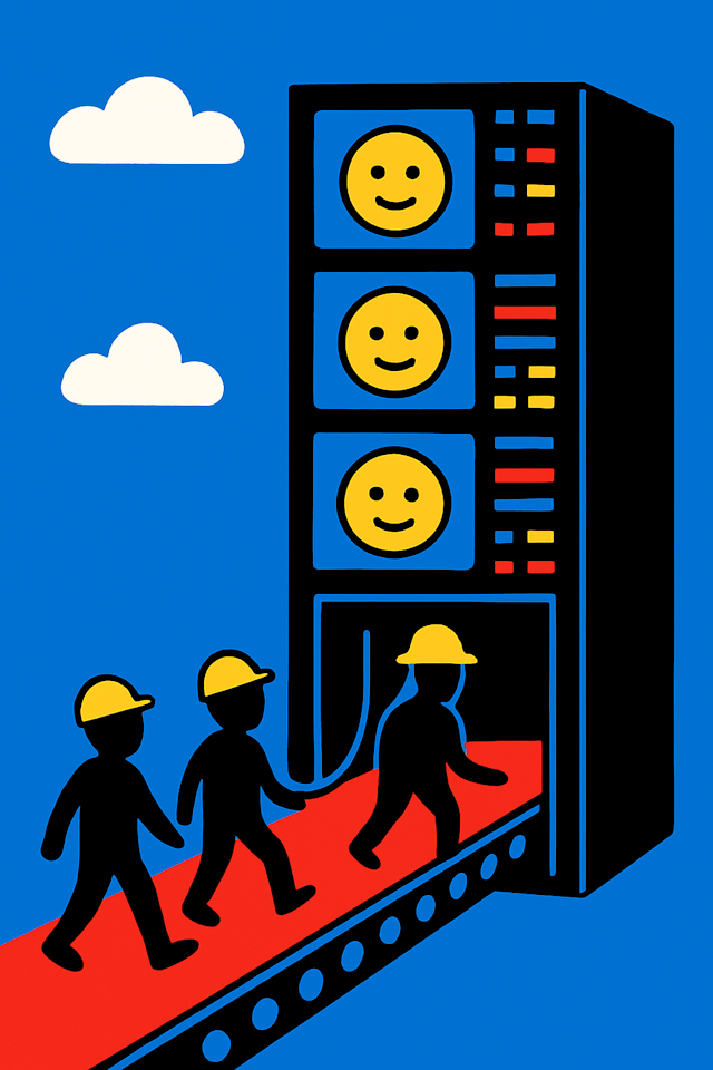 Surreal Worker Machine