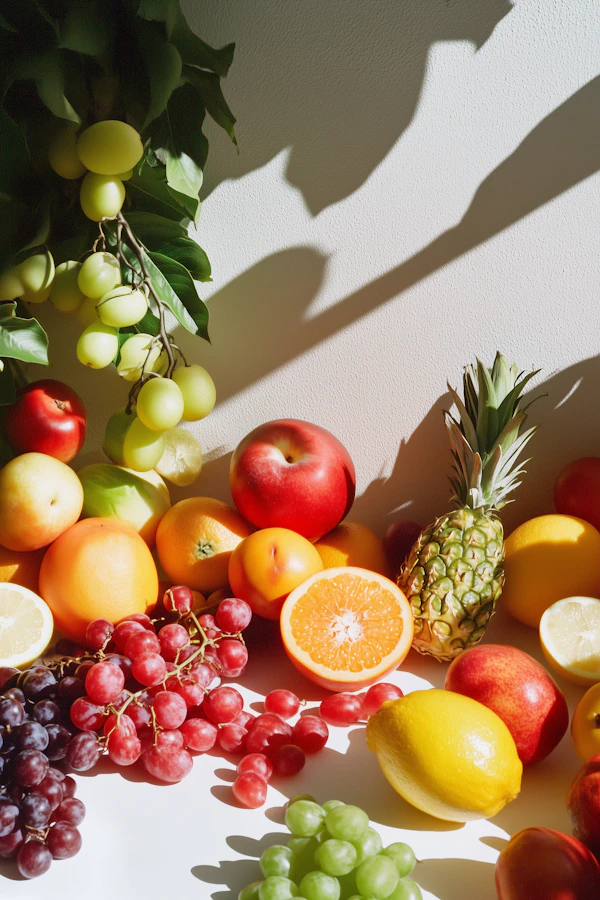 Vibrant Assortment of Fresh Fruits