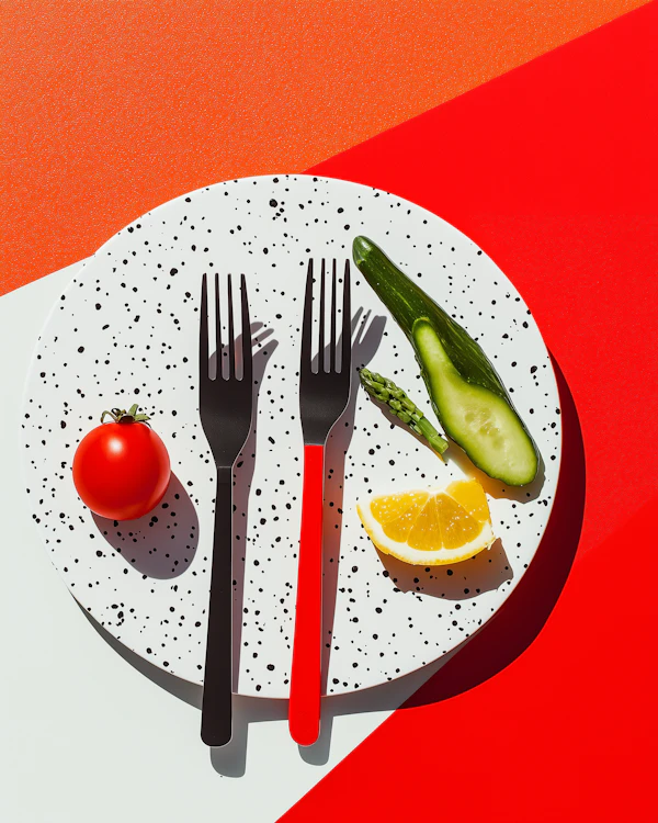 Modern Plate Composition