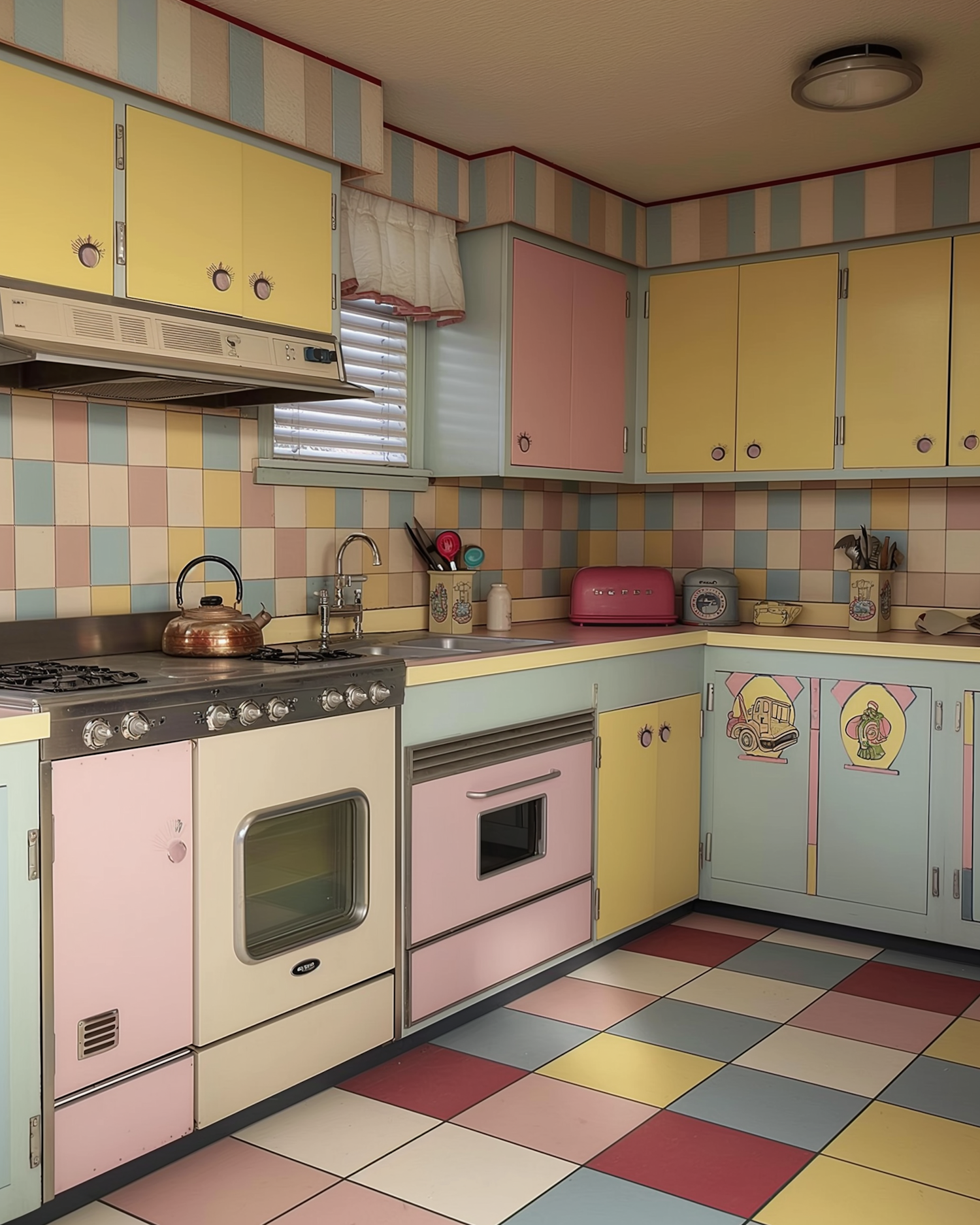 Retro Style Kitchen