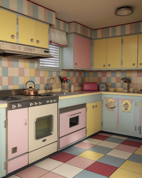 Retro Style Kitchen