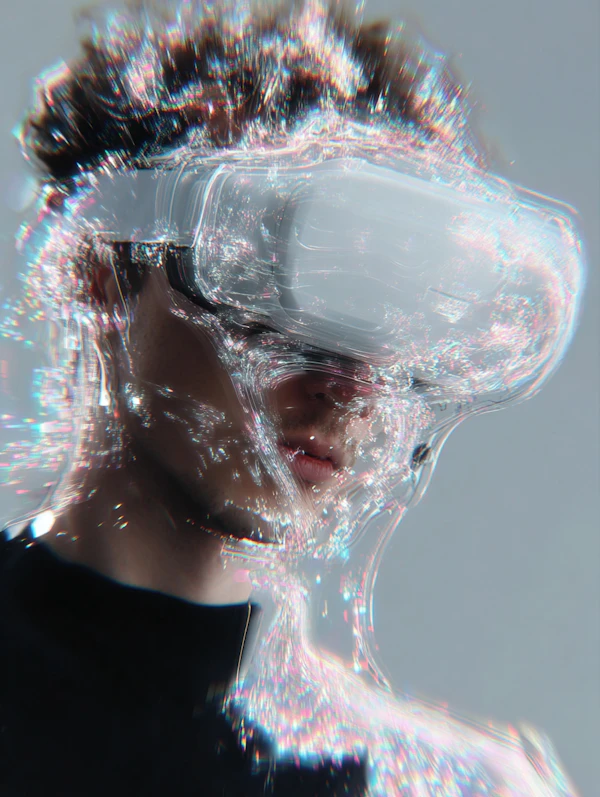 Futuristic VR Portrait
