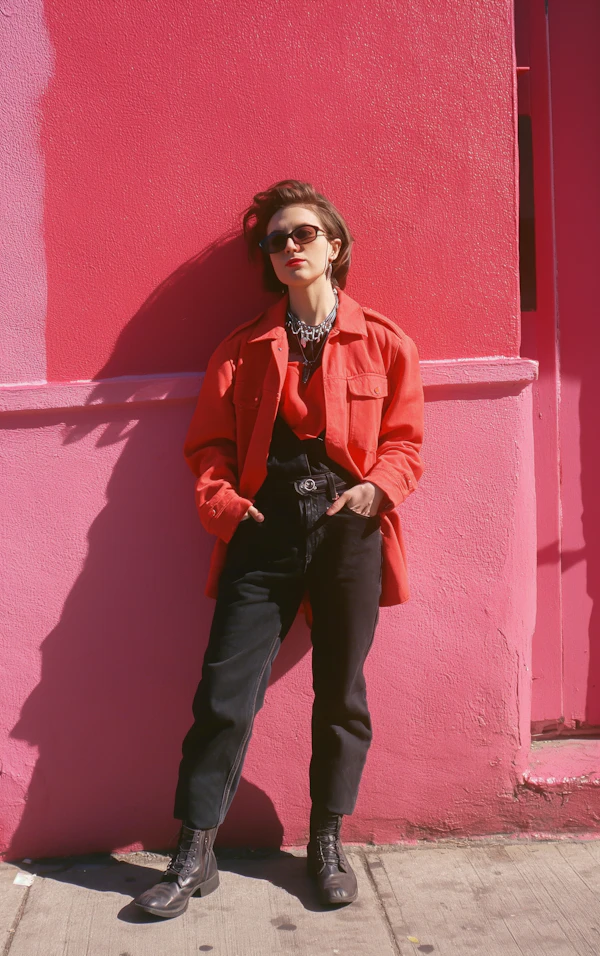 Red Hue Poise