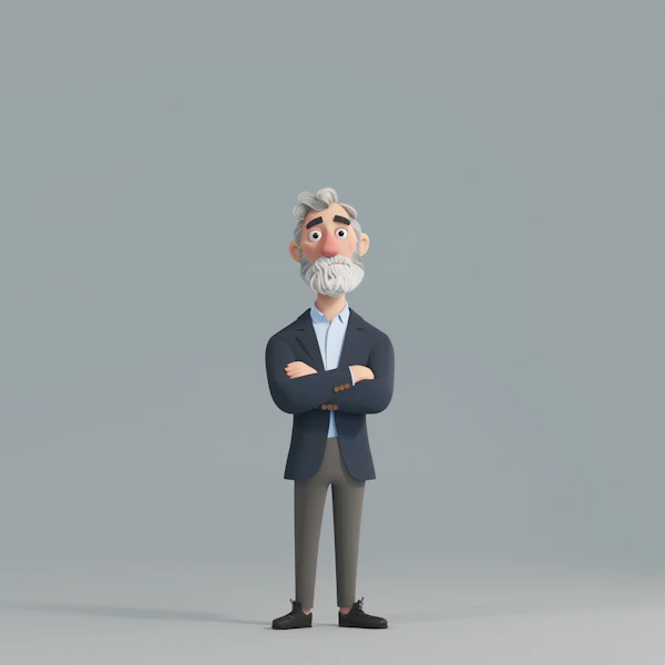 Cartoon Man Illustration