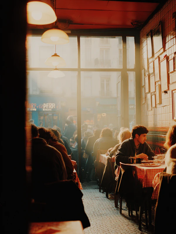 Cozy Café Scene