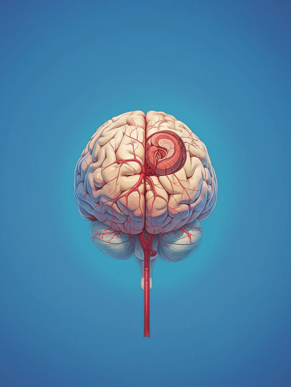 Detailed Brain Illustration