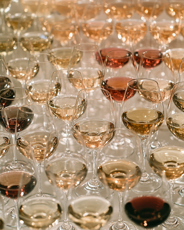 Wine Glass Array