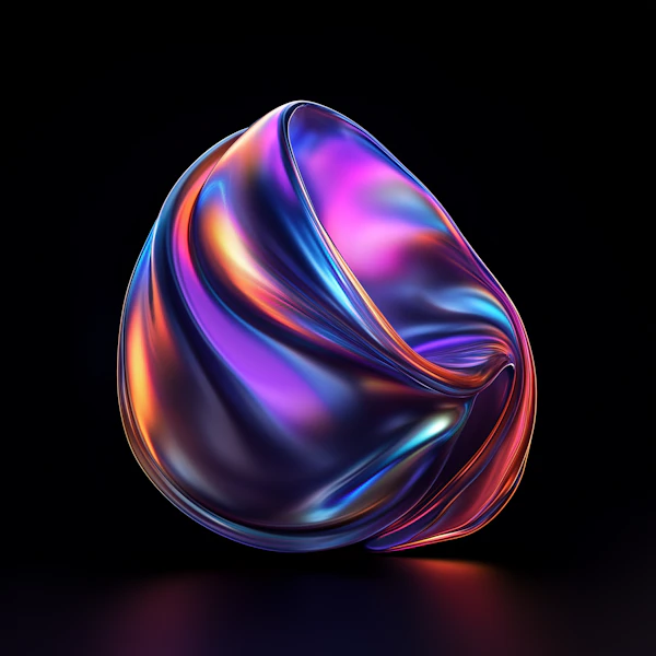 Glossy Abstract Render