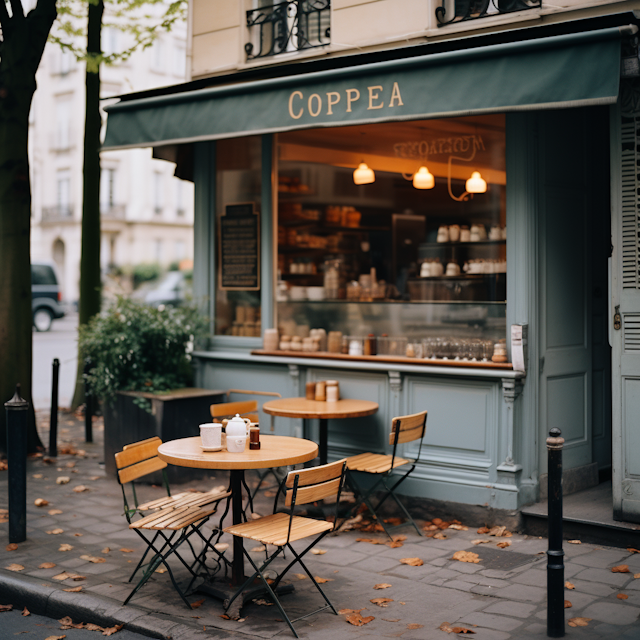 Sidewalk Charm at COPPEA Café