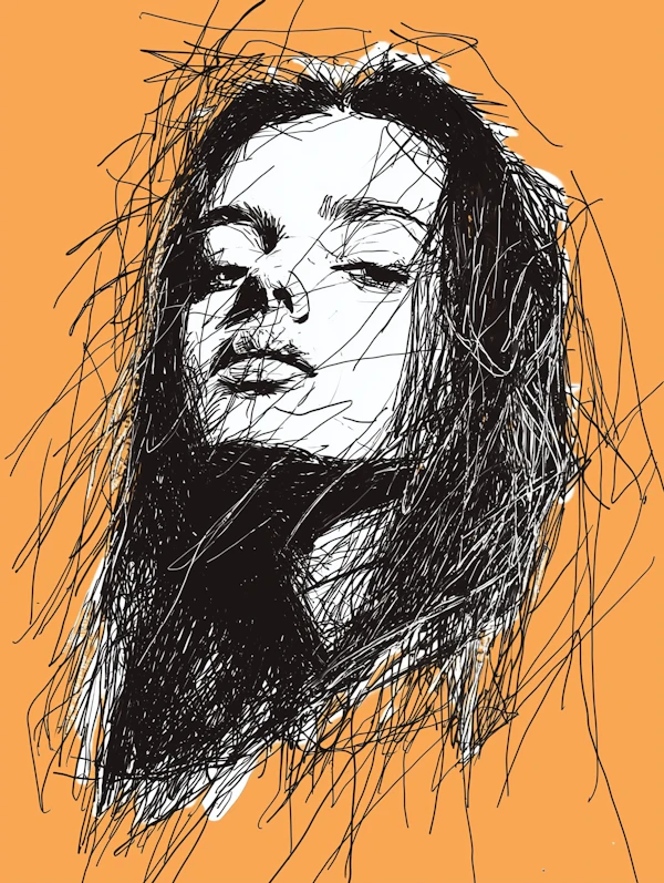 Expressive Woman's Portrait