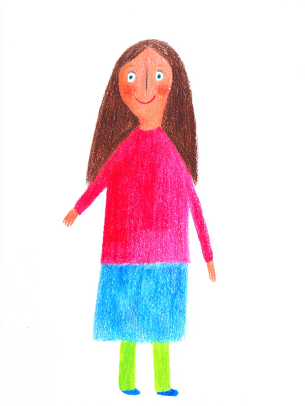 Cheerful Crayon Art