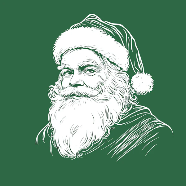 Classic Santa Claus Illustration