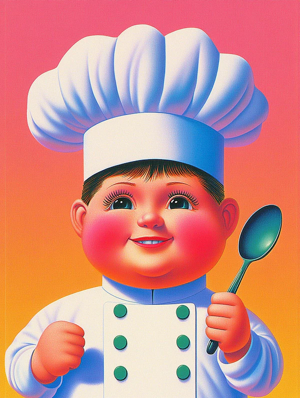 Cheerful Child Chef