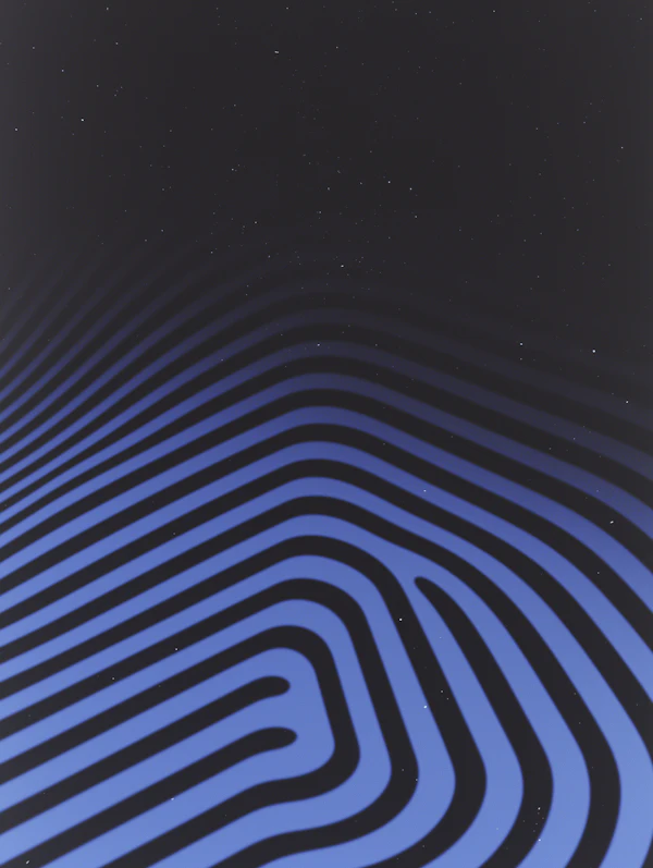 Abstract Wavy Lines
