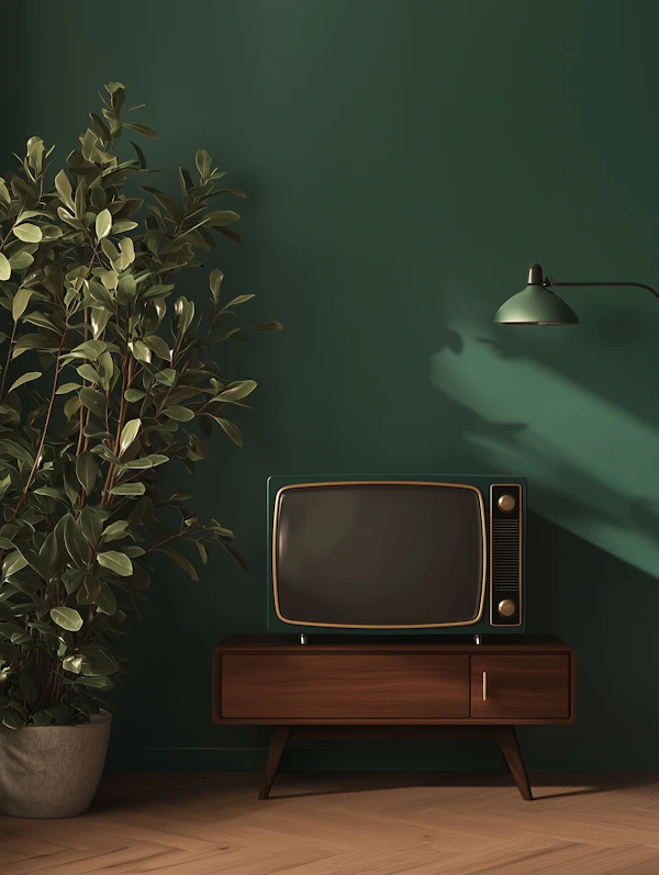 Retro Interior Scene