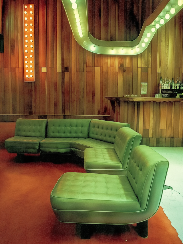 Retro Lounge Interior