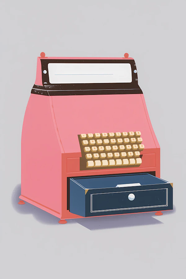 Vintage Cash Register