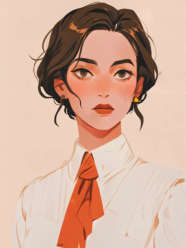 Stylized Portrait Illustration