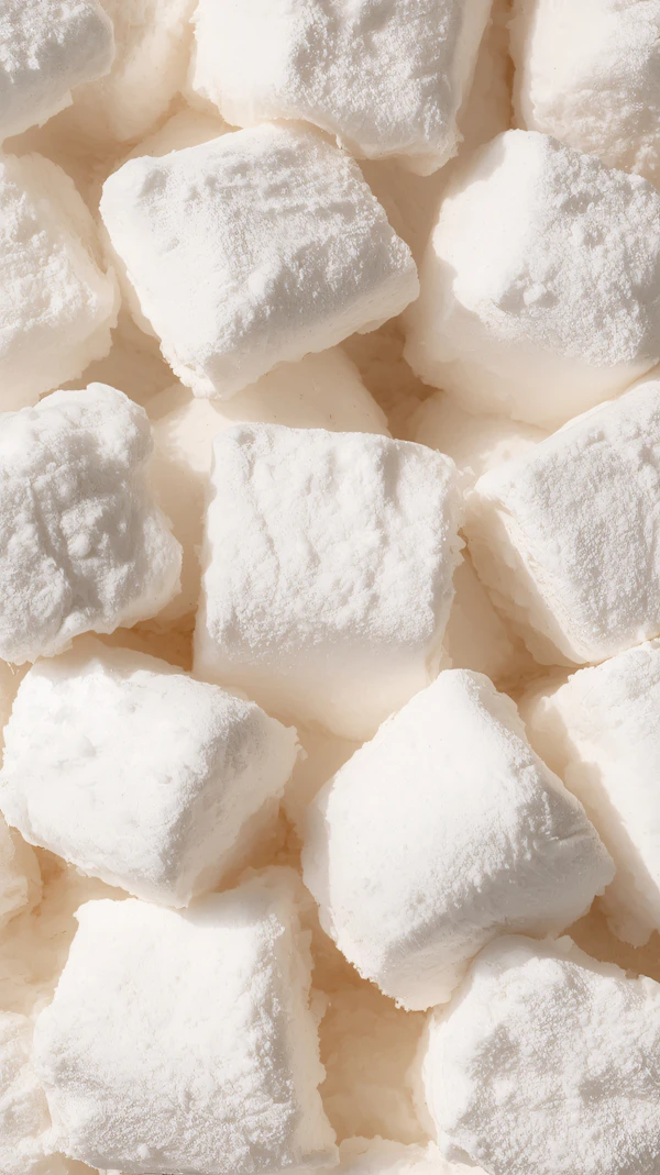 Fluffy Marshmallow Close-Up