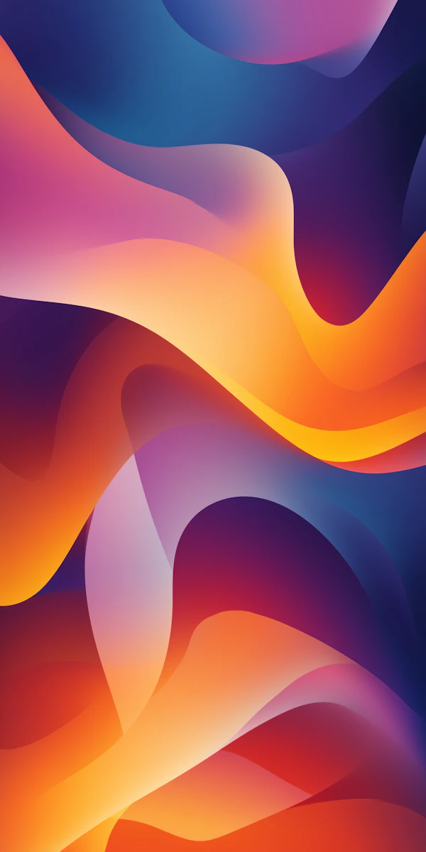 Vibrant Abstract Waves