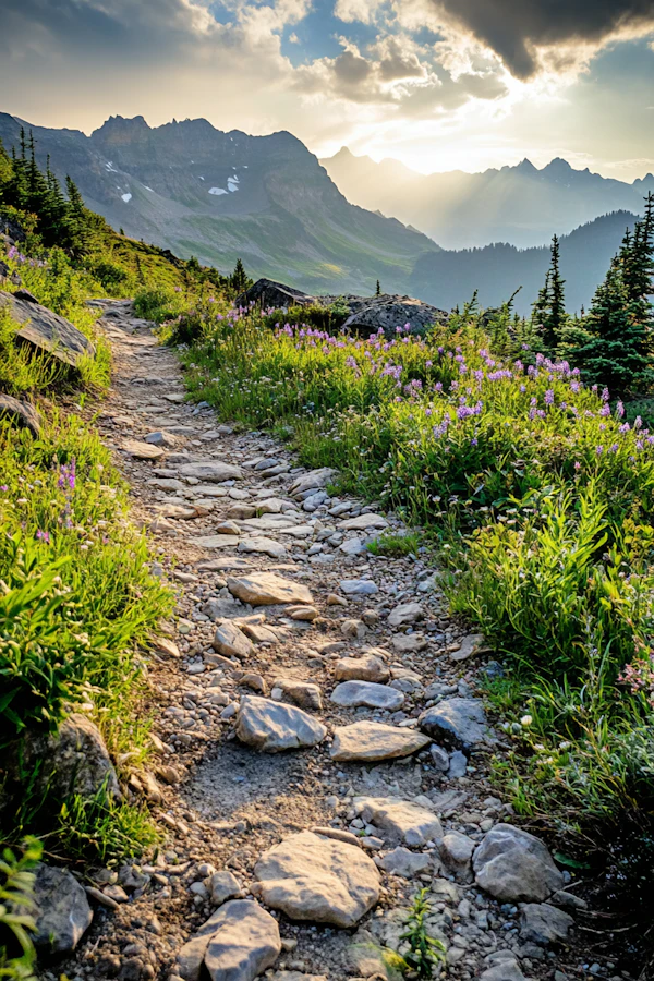 Serene Mountain Landscape