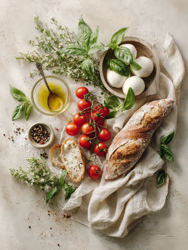 Mediterranean Meal Setup