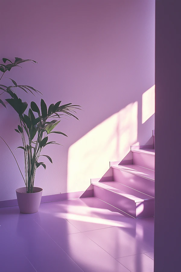 Minimalist Pastel Interior