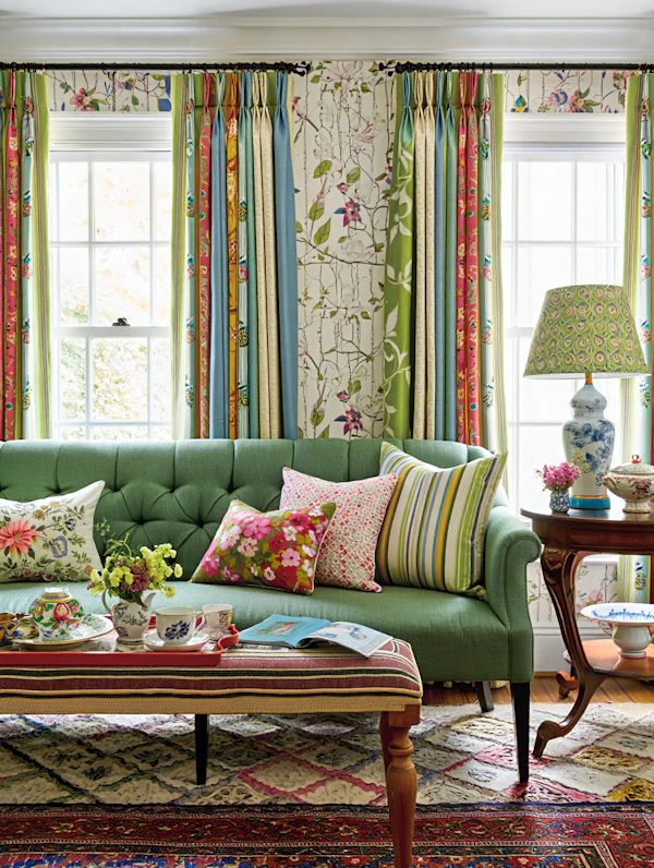 Vibrant Living Room Decor