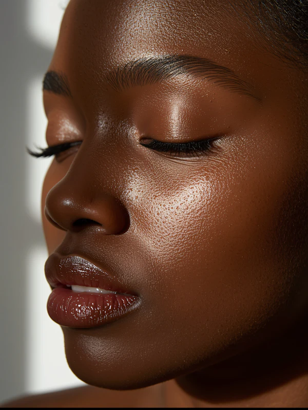 Radiant Face Close-Up