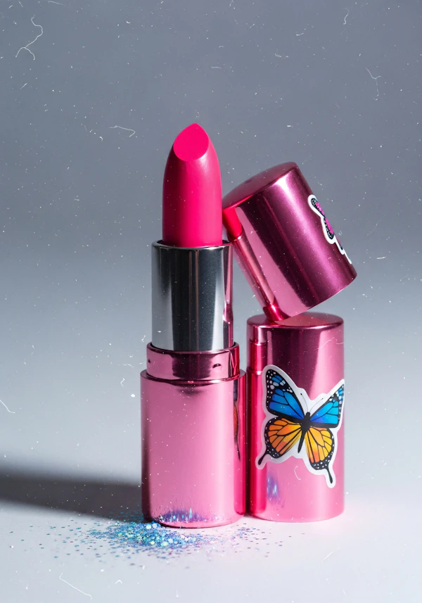 Pink Lipstick Display