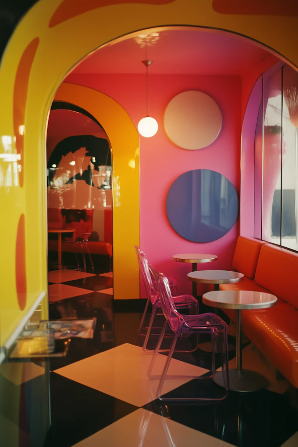 Vibrant Café Interior