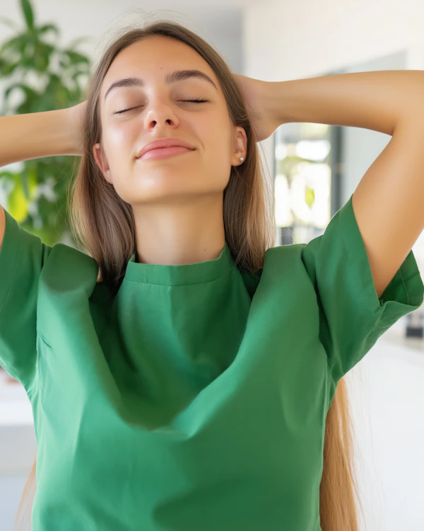 Relaxed Woman Portrait