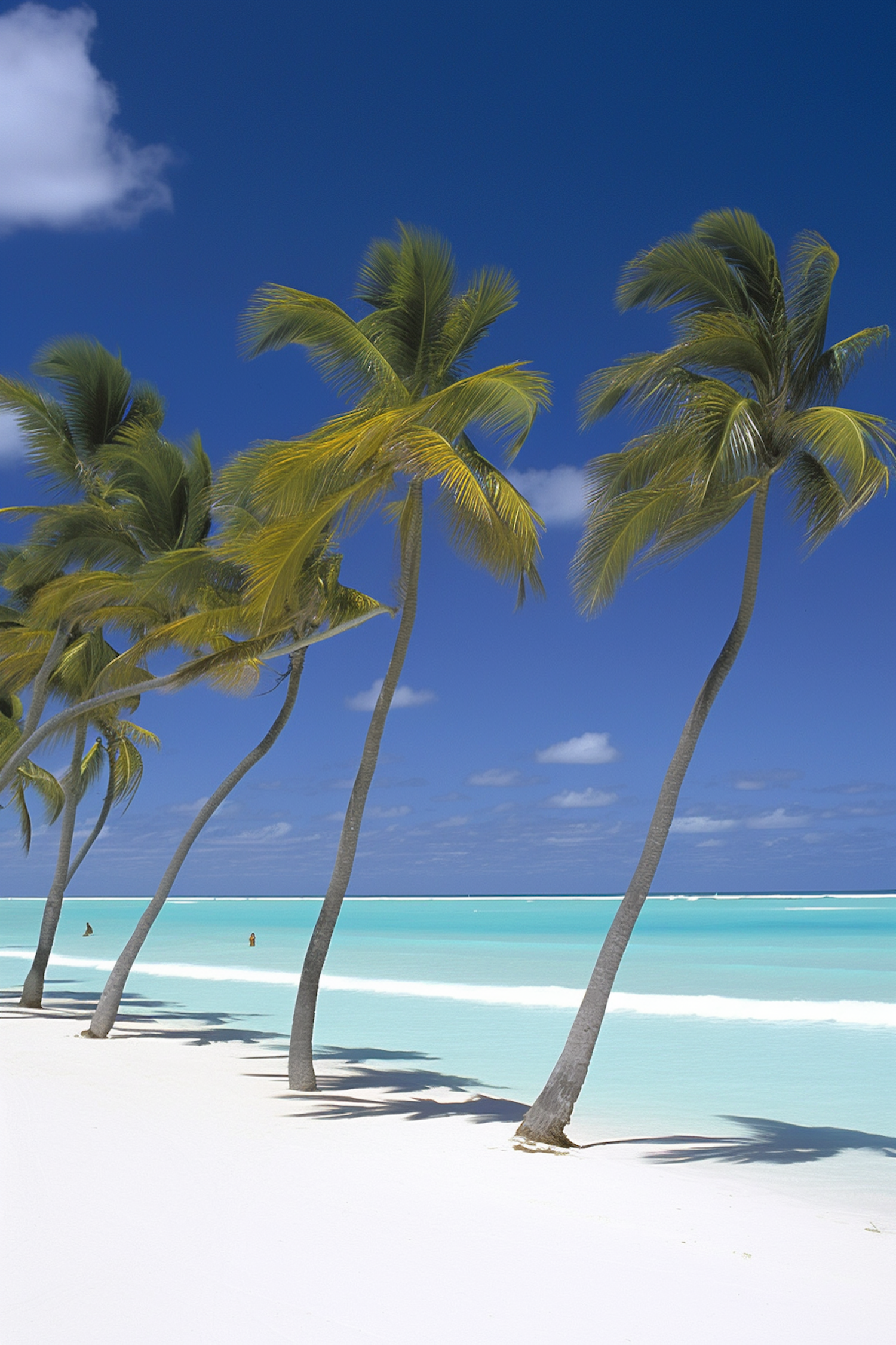 Idyllic Beachside Palms