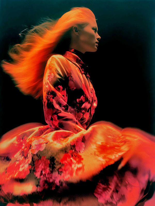 Vibrant Motion Portrait