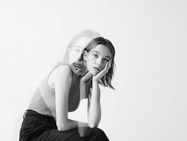 Double Exposure Portrait