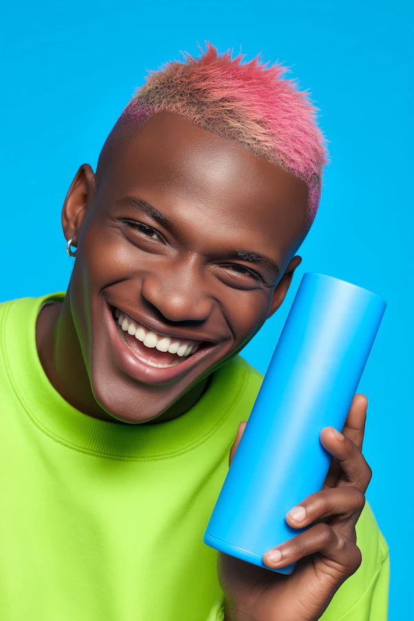 Vibrant Joyful Portrait