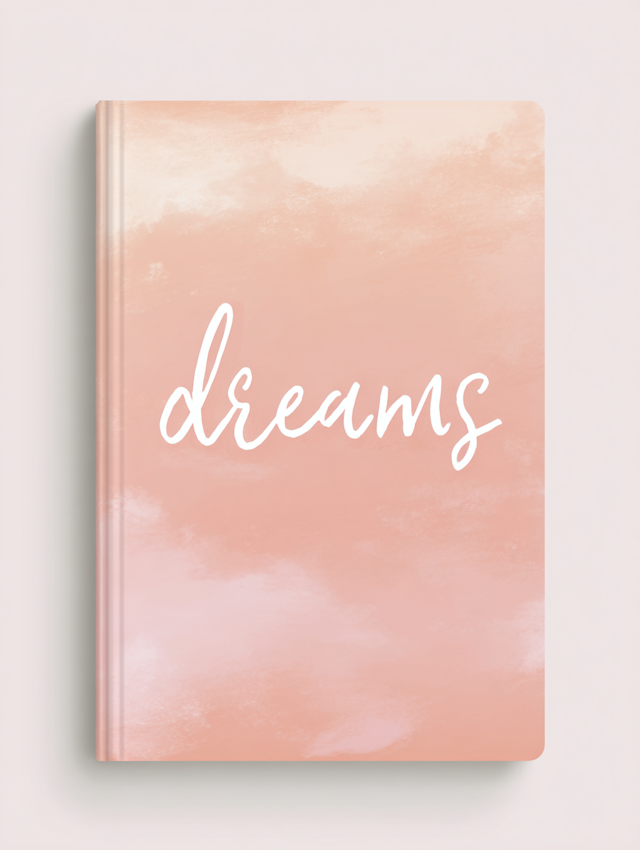 Pink Gradient Notebook
