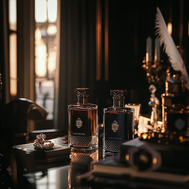 Elegant Perfume Bottles